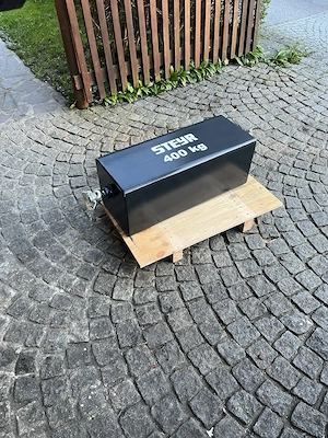 Traktor Heckgewicht - perfekte Sonderanfertigung für Steyr Bild 2