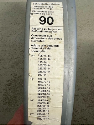 Neue Schneeketten Bild 4