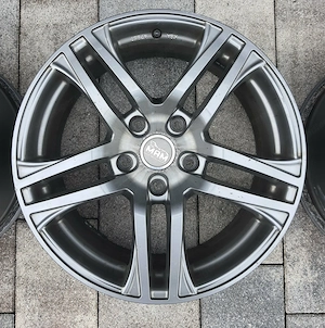 4x MAM RS2 Alufelgen 17 Zoll - 7.5Jx17 - LK 5x120 - Grau Glänzend   Nickel Optik 225 50 R17 Bild 3