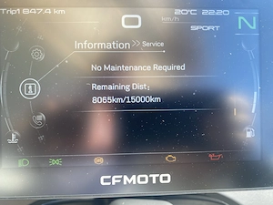 Cf moto mt 800 sport Bild 10