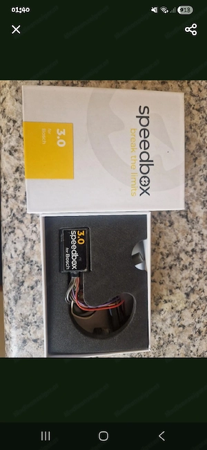 E bike speedbox
