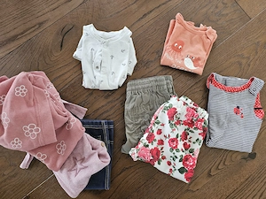 Kleiderpaket Größe 80 für Mädchen 