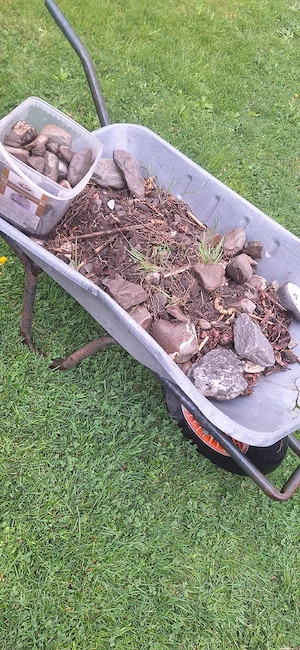 Steine Garten Bild 3