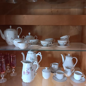 Gmundner keramik, Pendel Uhr 1910 Bild 2