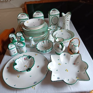 Gmundner keramik, Pendel Uhr 1910 Bild 3