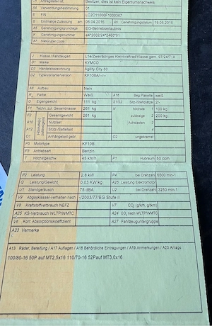 Kymco Agility City 50 Bild 4