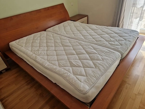 Bett mit 2 Kommoden inkl. Lattenrost evtl. Matratzen  Bild 4