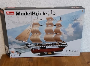 Klemmbaustein Sluban USS Fregatte NEU Bild 3