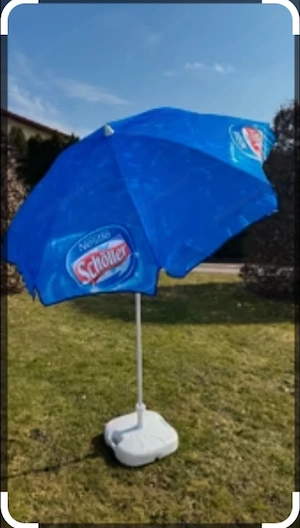 Sonnenschirm Schöller mit Fuss