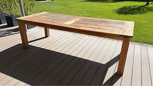 Gartentisch Teakholz massiv 240 x 100 Bild 2