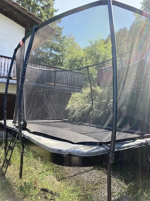  Profi-Trampolin in Top-Zustand   kaum benutzt! BERG Ultim Elite 500