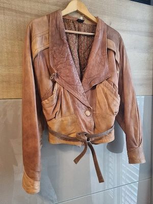 Lederjacke Gr. 40