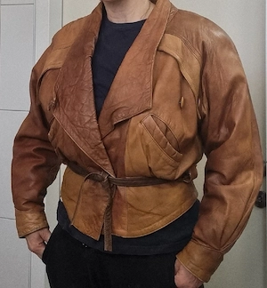 Lederjacke Gr. 40 Bild 2