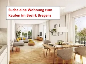 Suche eine Wohnung zum kaufen im Bezirk Bregenz