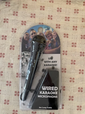 Bluetooth Karaoke Mikrofon mit Kabel