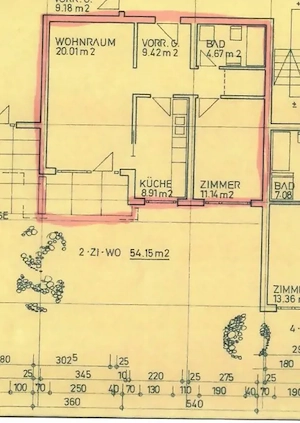 Renovierte 2,5-Zimmer Wohnung mit Sitzplatz im Zentrum von Tosters Bild 9