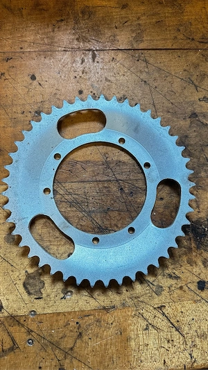 Kettenrad 45 Puch Maxi Bild 2