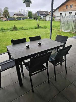 Gartentisch Anthrazit (nur Tisch) Bild 2