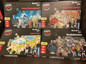 Drei ??? dedektiv puzzle koffer  Bild 2