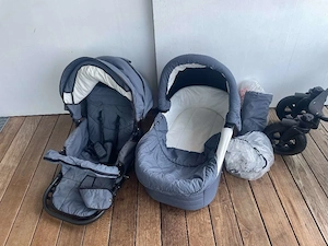 Naturkind Varius Pro - Kombikinderwagen mit Babywanne & Sportsitz Bild 2