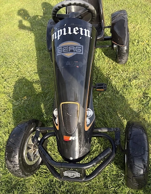 BERG Go Kart Gokart Kettcar XL Black Edition