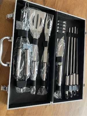 Grillset zu verschenken