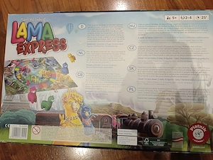 Brettspiel Lama Express von Piatnik  Bild 2