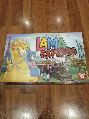 Brettspiel Lama Express von Piatnik 