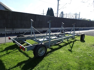 Robuster Trailer für Segelboot zu verkaufen Bild 2