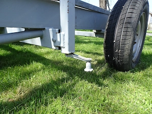 Robuster Trailer für Segelboot zu verkaufen Bild 9