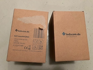 2 x LED Leuchte Lampe, Glühbirne E27 Bild 2