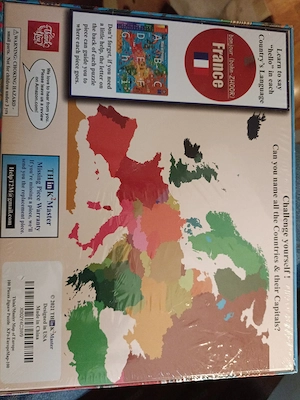 Puzzle 100 Stück Europakarte Bild 2