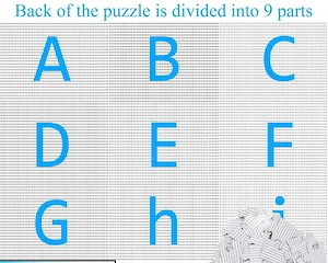 Puzzle 100 Stück Europakarte Bild 3