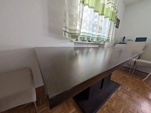 Esstisch mit Zusatzplatte  Bild 2