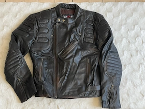 BOS Leder Motorradjacke   Größe XL, neuwertig