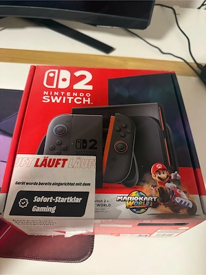 Nintendo switch 2 1 monat alt mit rechnung und garantie  Bild 3