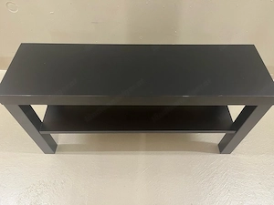 IKEA LACK Couchtisch schwarz mit Ablage   sehr guter Zustand Bild 2