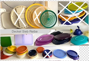 TUPPERWARE 1  Geschirr Deckel Kleinteile Bild 6