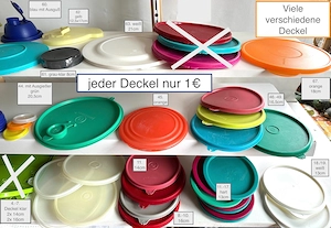 TUPPERWARE 1  Geschirr Deckel Kleinteile Bild 9