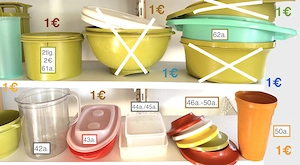 TUPPERWARE 1  Geschirr Deckel Kleinteile Bild 5