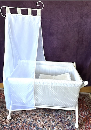 Gehschule Beistellbett Wiege Reisebett... Bild 7