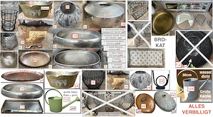 ALLES BILLIG ! Deko für Haus u. Garten Schalen Gießkanne Korb... ab 1 