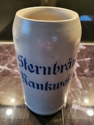 Alter Bierkrug Sternbräu Rankweil 