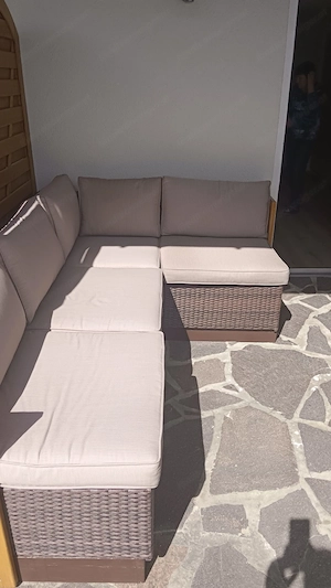 Rattan Eck-Lounge Bild 2