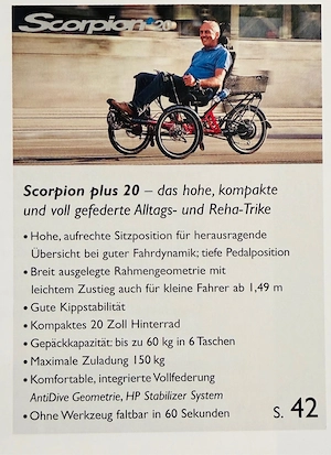 Alltags-und Reha-TRIKE, neuwertig, zu verkaufen