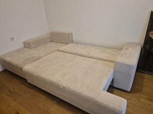 Ecksofa mit Schlaffunktion und Stauraum  Bild 4