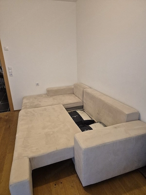 Ecksofa mit Schlaffunktion und Stauraum  Bild 3