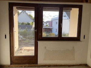Holz-Alu-Fenster + Balkontüren, diverse Größen Bild 3