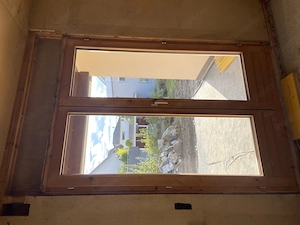 Holz-Alu-Fenster + Balkontüren, diverse Größen Bild 7