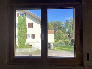 Holz-Alu-Fenster + Balkontüren, diverse Größen Bild 6